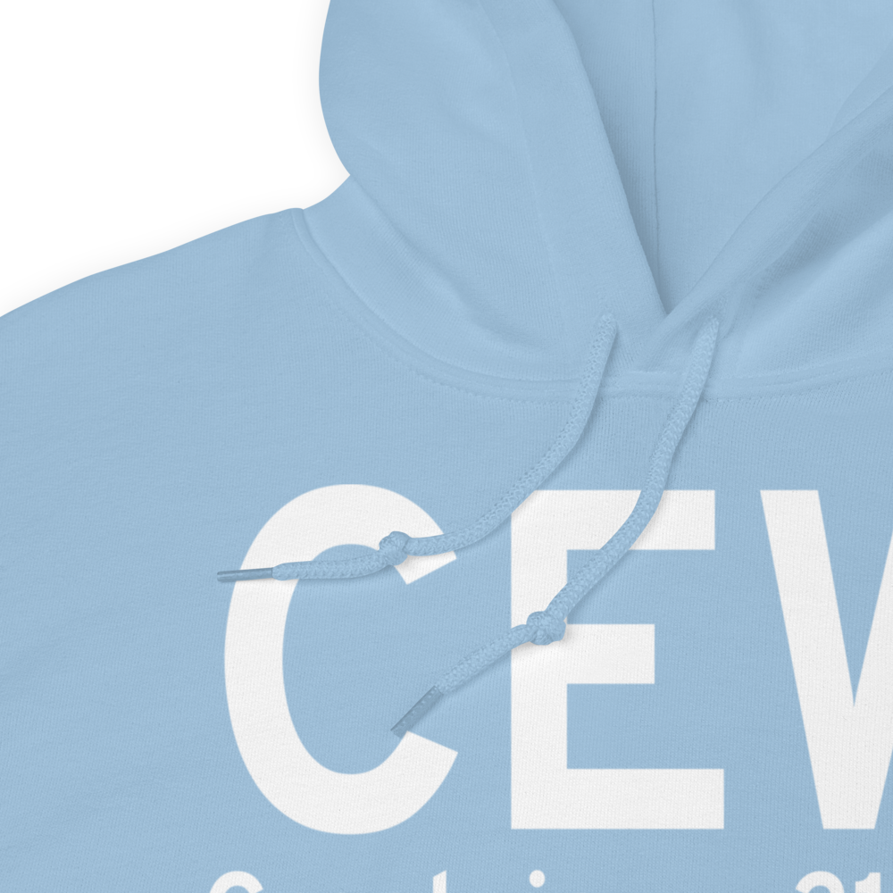Crestview (KCEW) Airport Hoodie Sweatshirt 