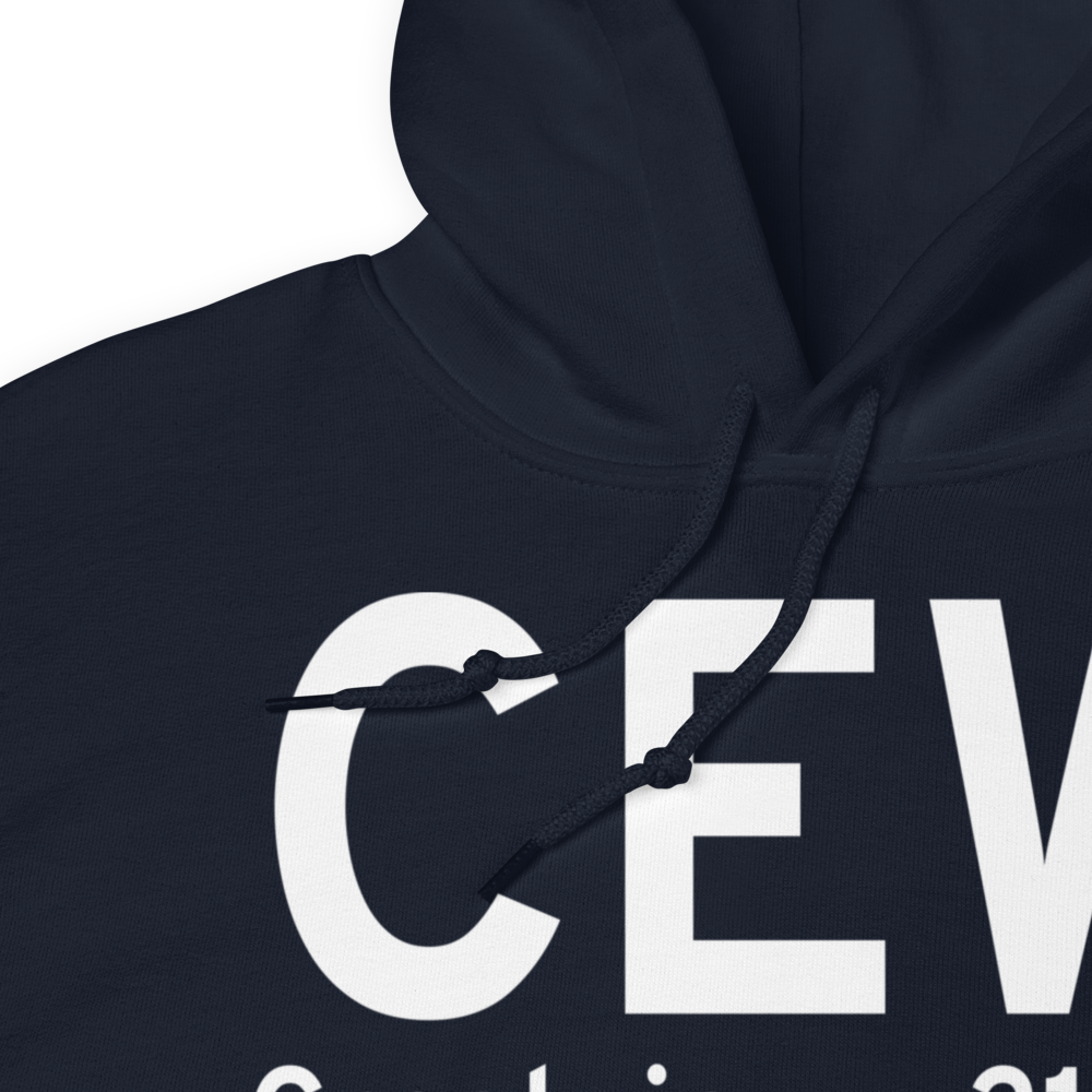 Crestview (KCEW) Airport Hoodie Sweatshirt 