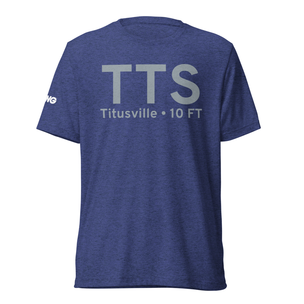 Titusville (KTTS) Airport Tri-blend T-Shirt 