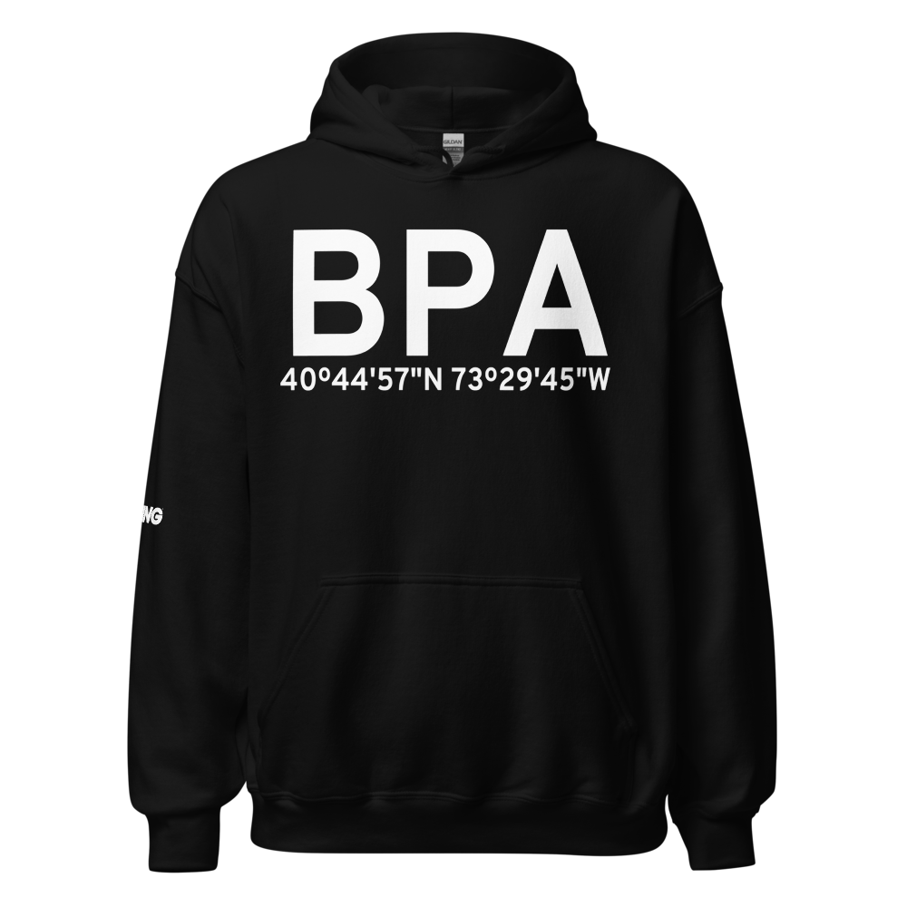 Bethpage (US-BPA) Airport Hoodie Sweatshirt 