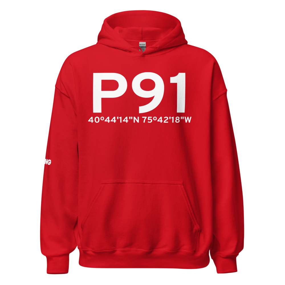 Germansville (P91) Airport Hoodie Sweatshirt 