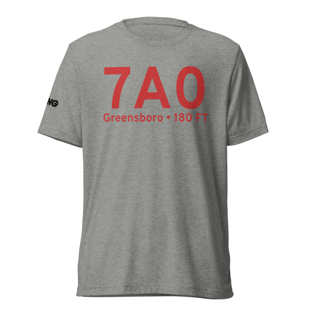 Greensboro (K7A0) Airport Tri-blend T-Shirt 