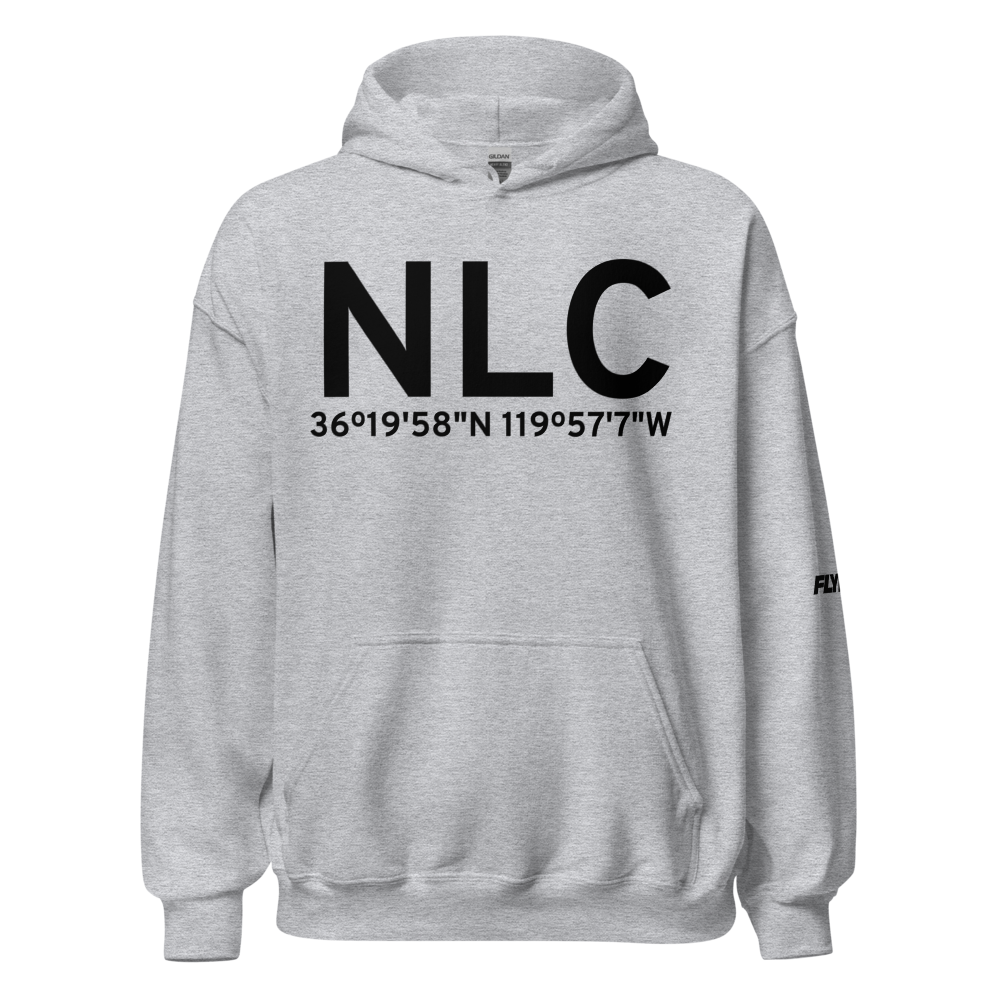 Lemoore (KNLC) Airport Hoodie Sweatshirt 
