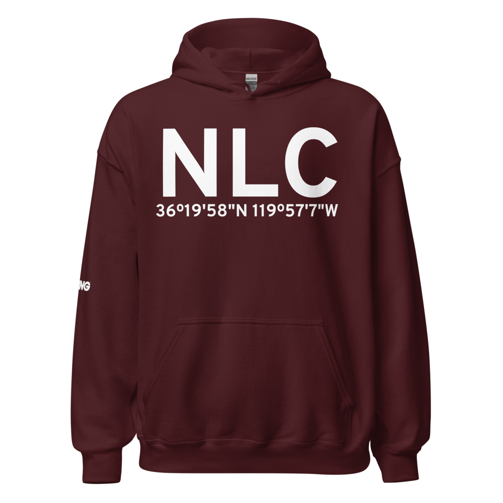 Lemoore (KNLC) Airport Hoodie Sweatshirt 