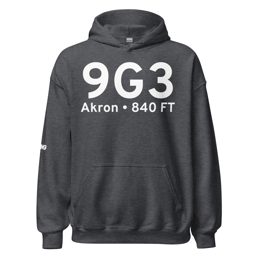 Akron (K9G3) Airport Hoodie Sweatshirt 