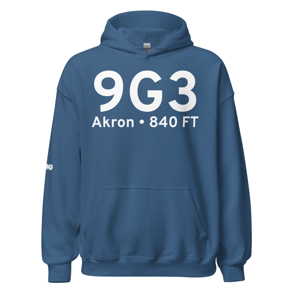 Akron (K9G3) Airport Hoodie Sweatshirt 