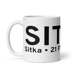 Sitka (PASI) Airport Mug