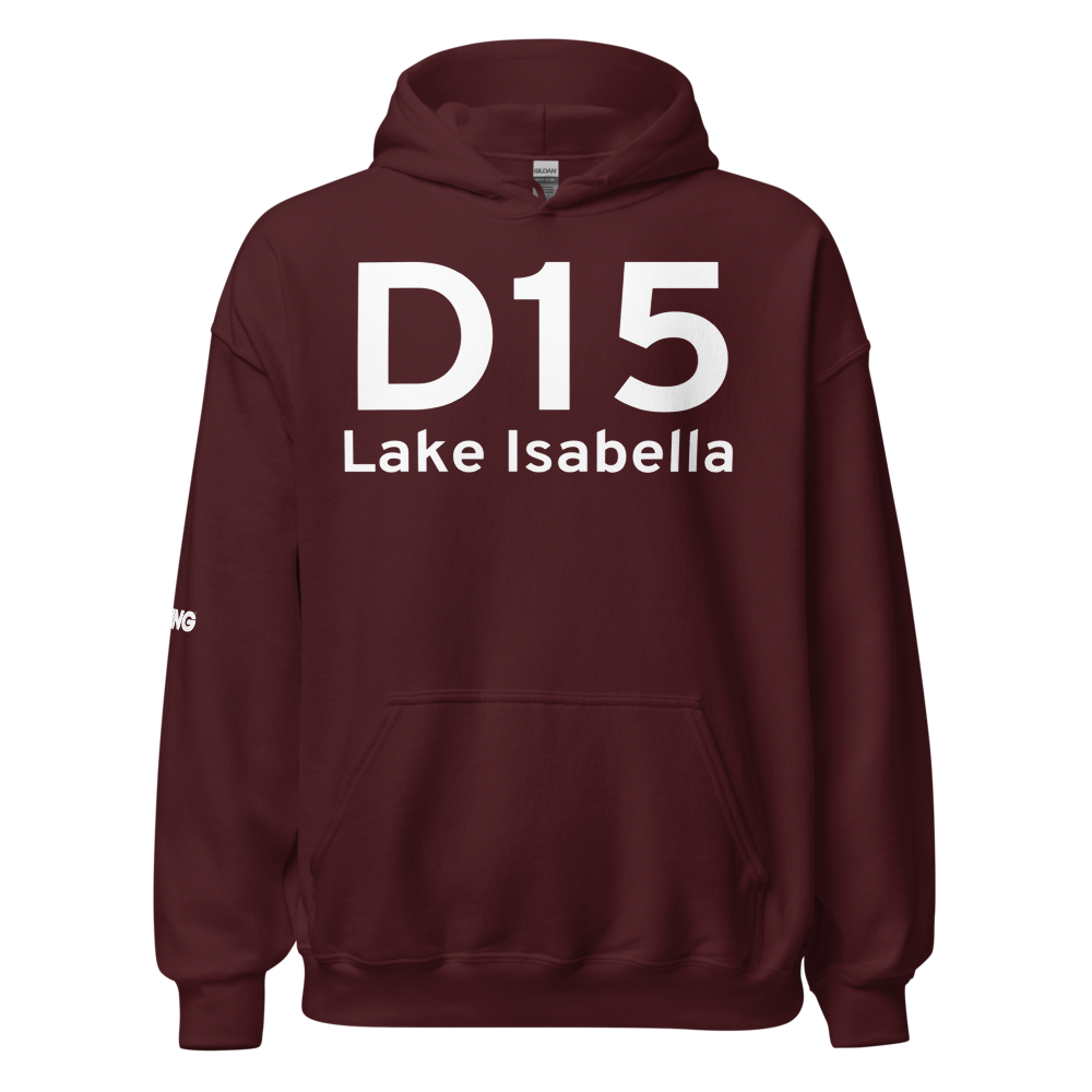 Lake Isabella (D15) Airport Hoodie Sweatshirt 