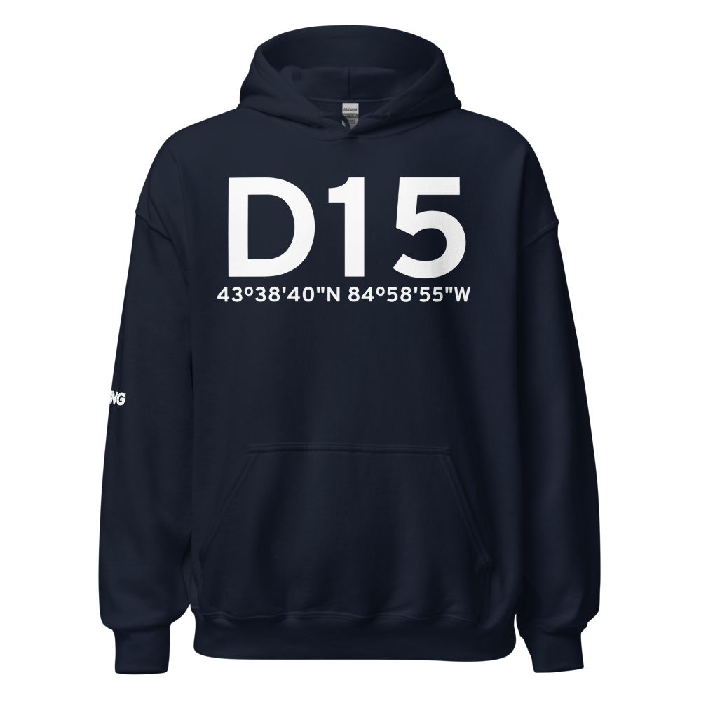 Lake Isabella (D15) Airport Hoodie Sweatshirt 