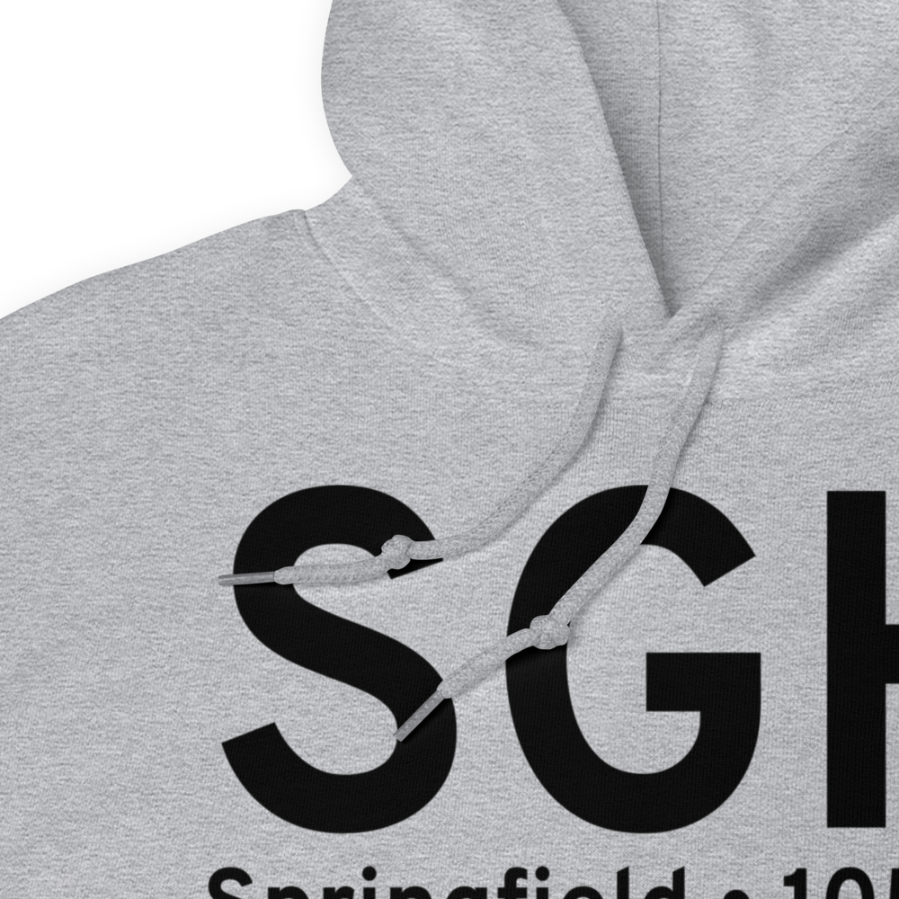 Springfield (KSGH) Airport Hoodie Sweatshirt 