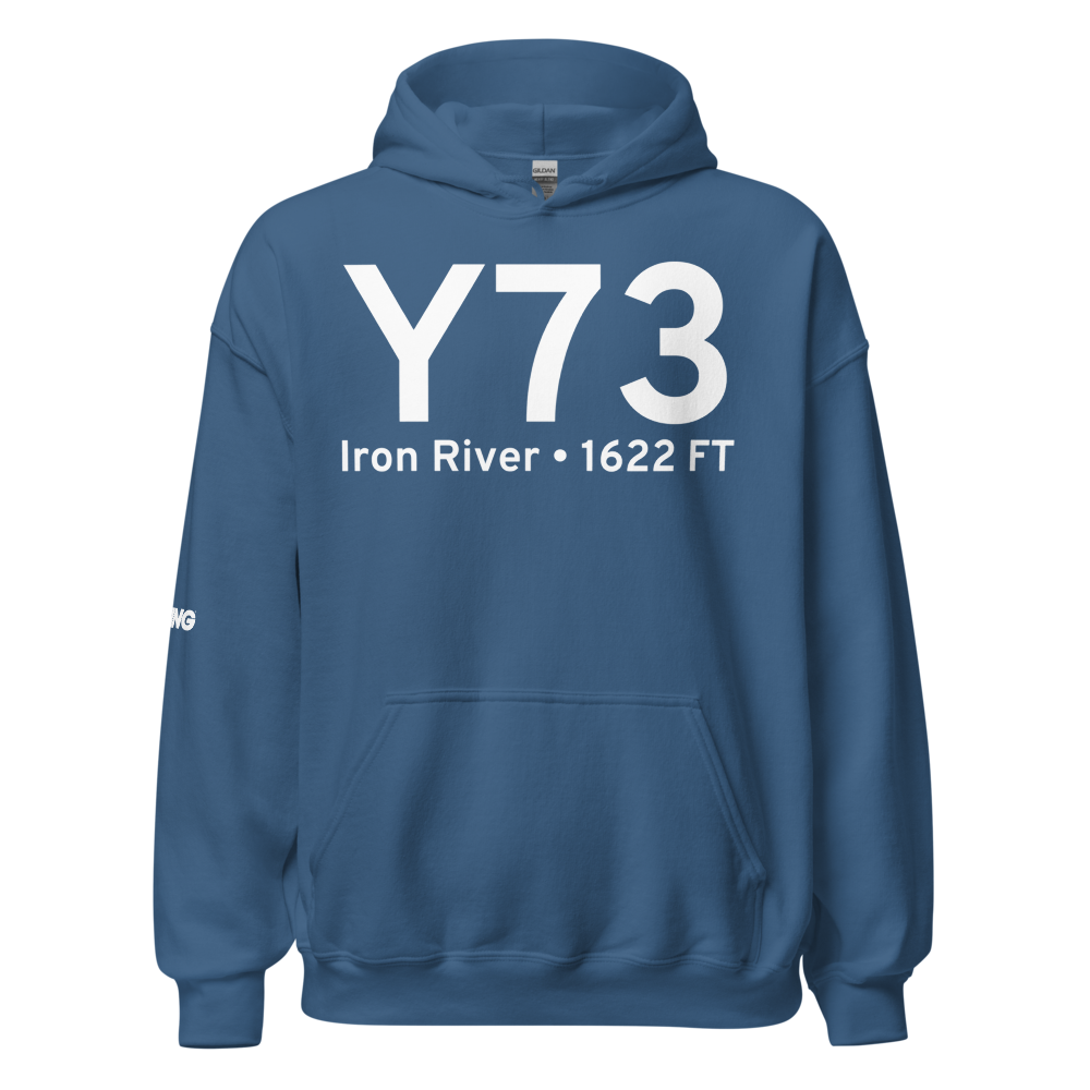 Iron River (Y73) Airport Hoodie Sweatshirt 