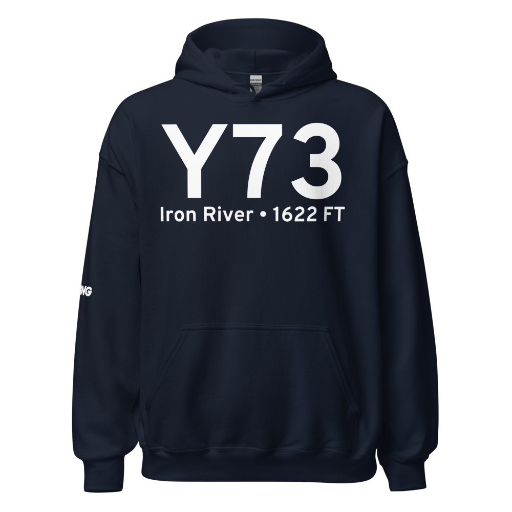 Iron River (Y73) Airport Hoodie Sweatshirt 