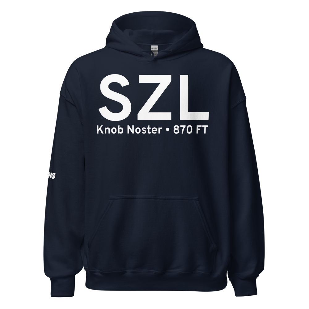 Knob Noster (KSZL) Airport Hoodie Sweatshirt 