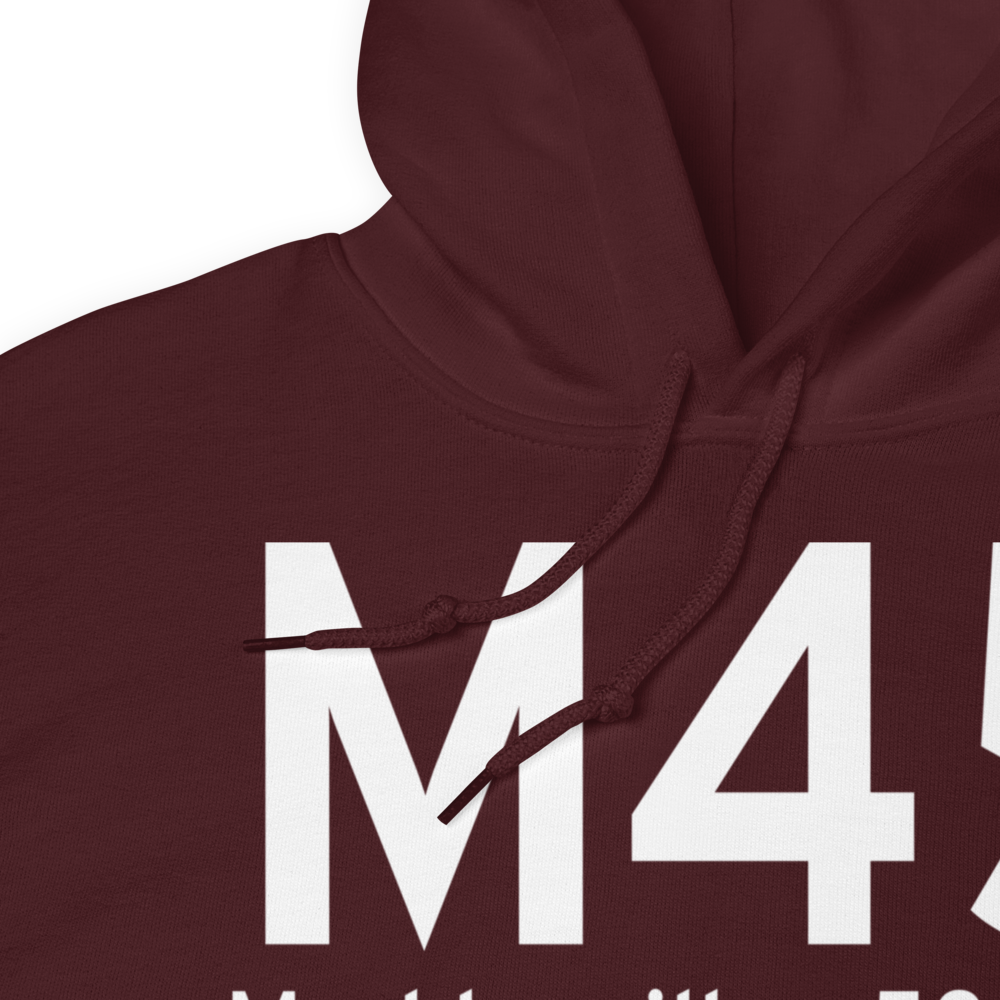 Markleeville (KM45) Airport Hoodie Sweatshirt 