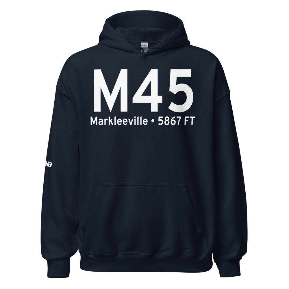 Markleeville (KM45) Airport Hoodie Sweatshirt 