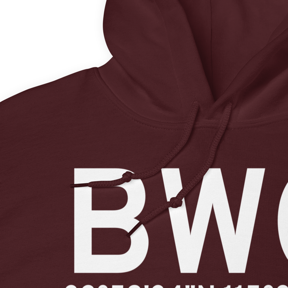 Brawley (KBWC) Airport Hoodie Sweatshirt 