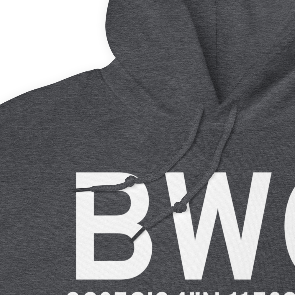 Brawley (KBWC) Airport Hoodie Sweatshirt 