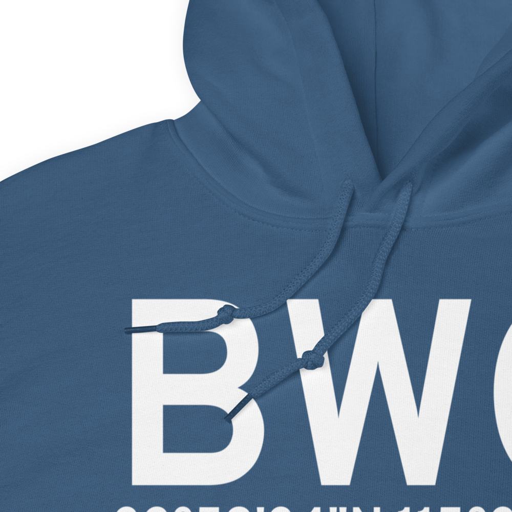 Brawley (KBWC) Airport Hoodie Sweatshirt 