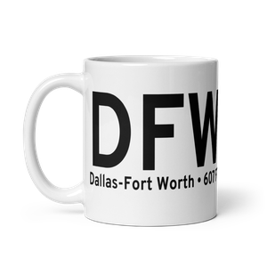 Dallas-Fort Worth (KDFW) Airport Mug