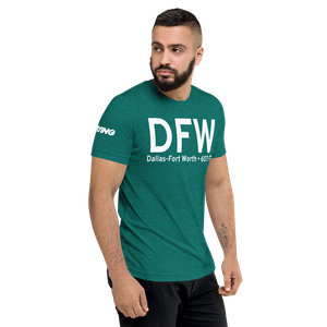 Dallas-Fort Worth (KDFW) Airport Tri-blend T-Shirt