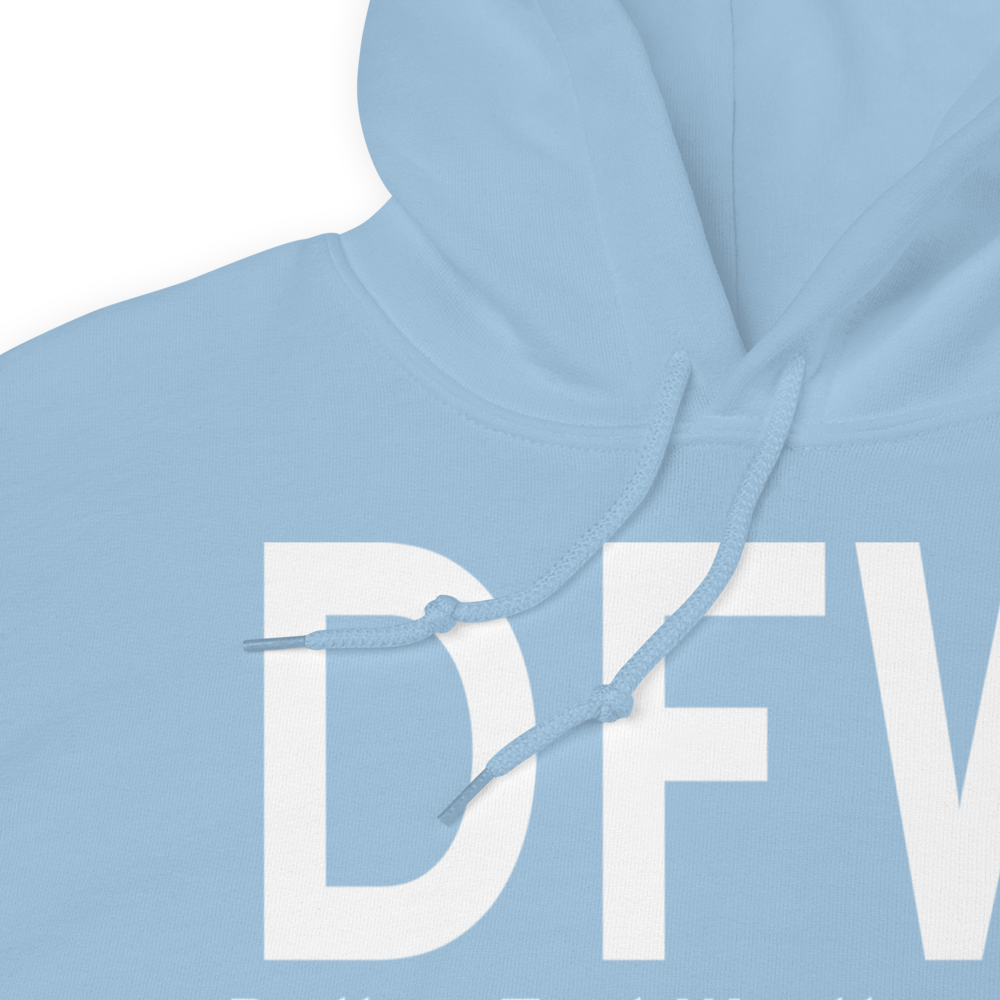 Dallas-Fort Worth (KDFW) Airport Hoodie Sweatshirt 