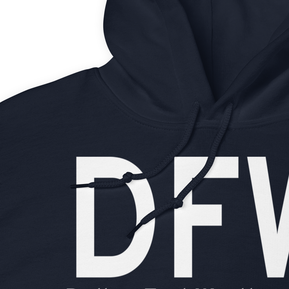 Dallas-Fort Worth (KDFW) Airport Hoodie Sweatshirt 