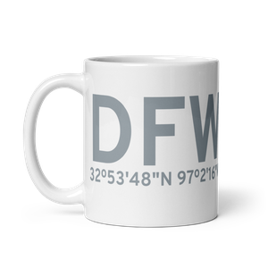 Dallas-Fort Worth (KDFW) Airport Mug