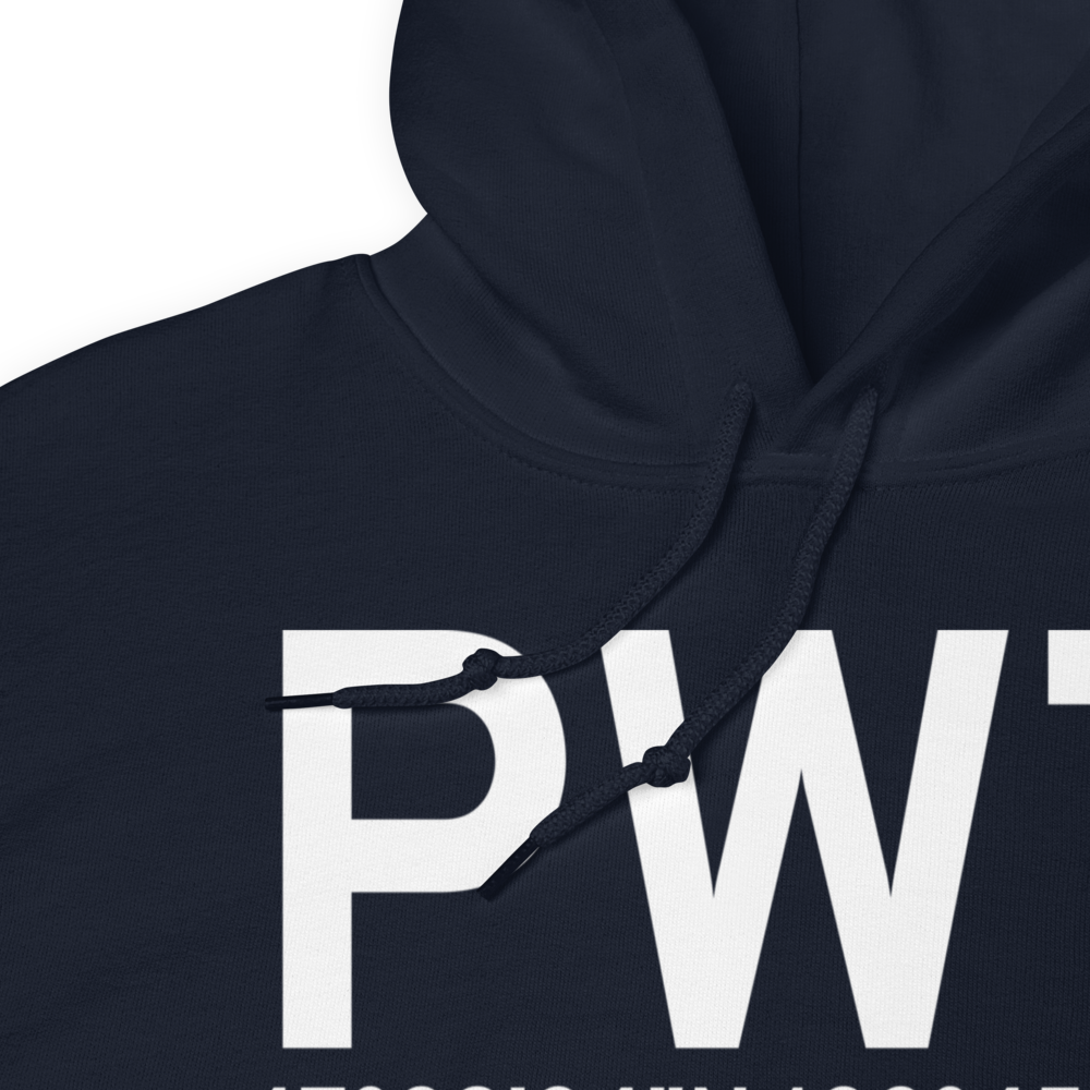 Bremerton (KPWT) Airport Hoodie Sweatshirt 