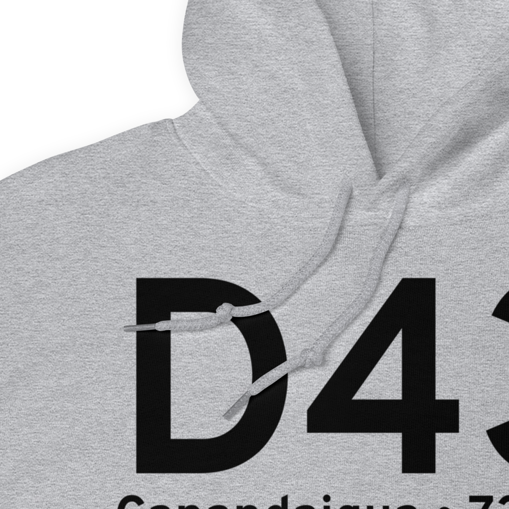 Canandaigua (D43) Airport Hoodie Sweatshirt 