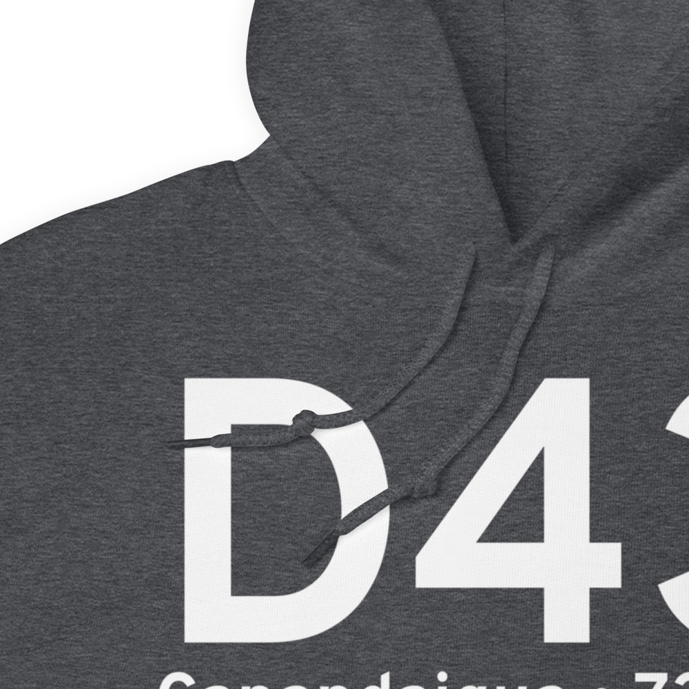 Canandaigua (D43) Airport Hoodie Sweatshirt 