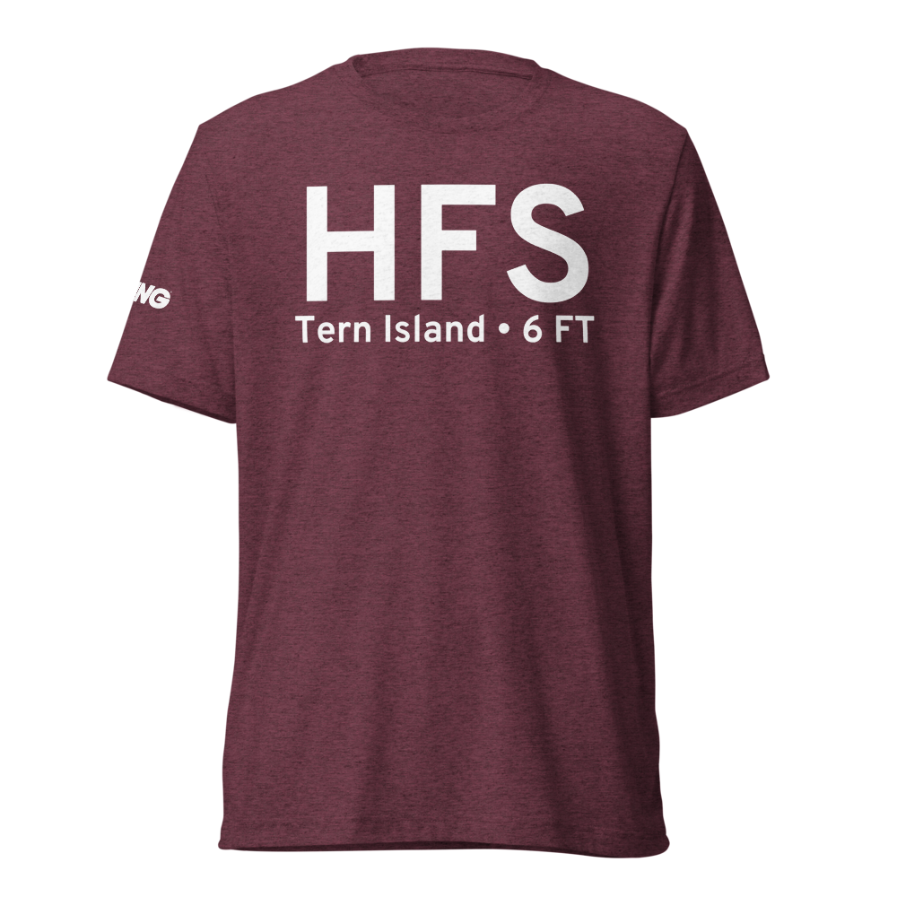 Tern Island (PHHF) Airport Tri-blend T-Shirt 