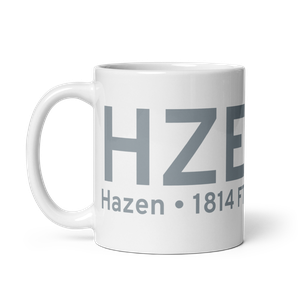 Hazen (KHZE) Airport Mug