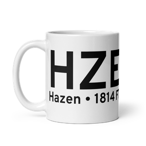 Hazen (KHZE) Airport Mug