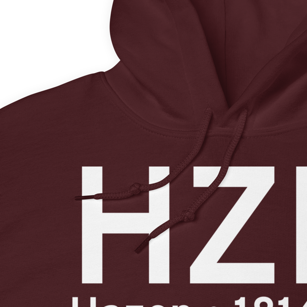 Hazen (KHZE) Airport Hoodie Sweatshirt 