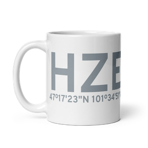 Hazen (KHZE) Airport Mug