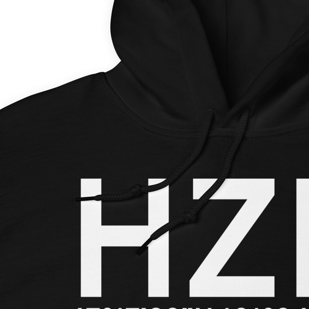 Hazen (KHZE) Airport Hoodie Sweatshirt 