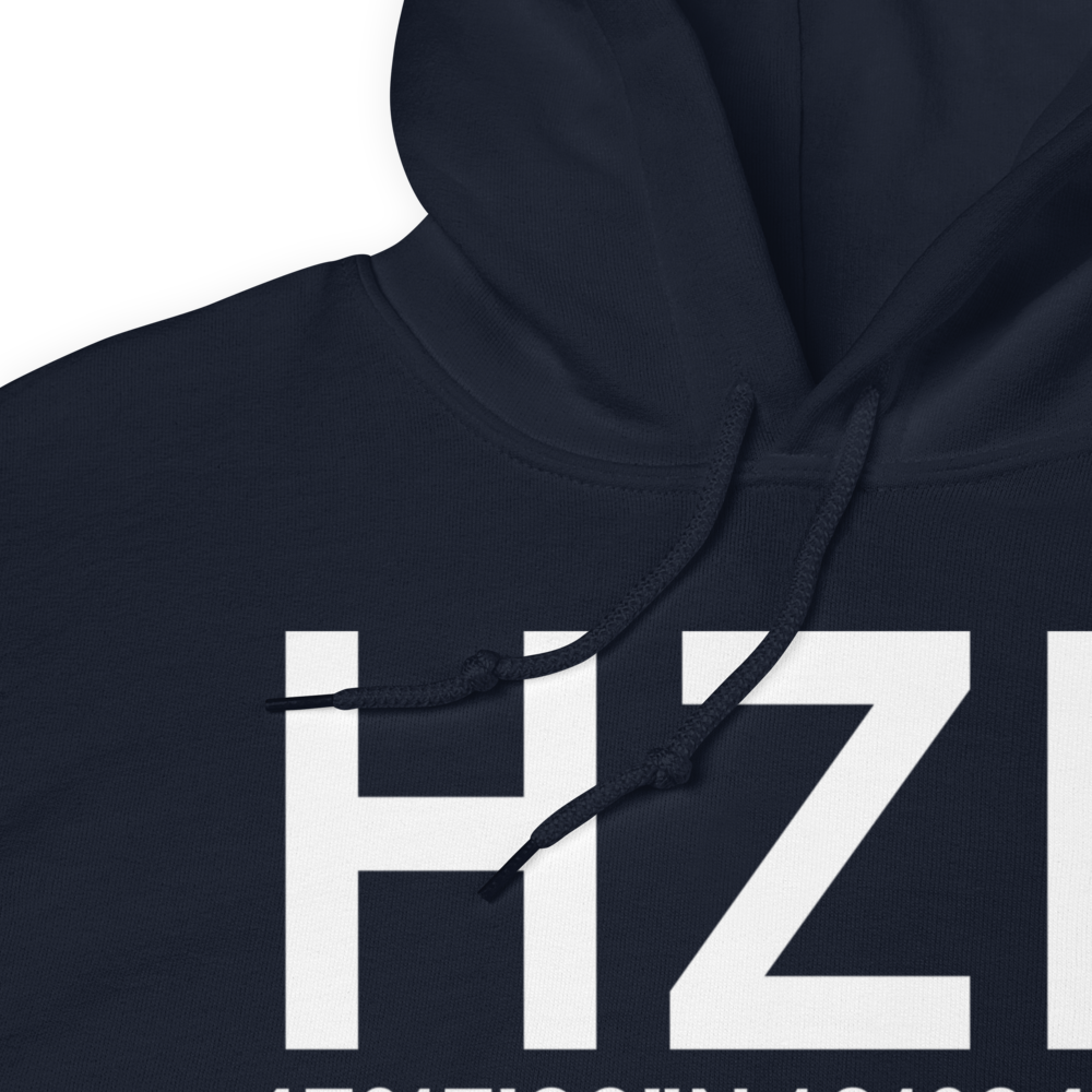 Hazen (KHZE) Airport Hoodie Sweatshirt 