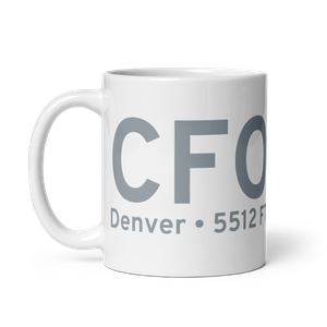 Denver (KFTG) Airport Mug