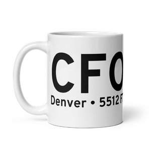 Denver (KFTG) Airport Mug