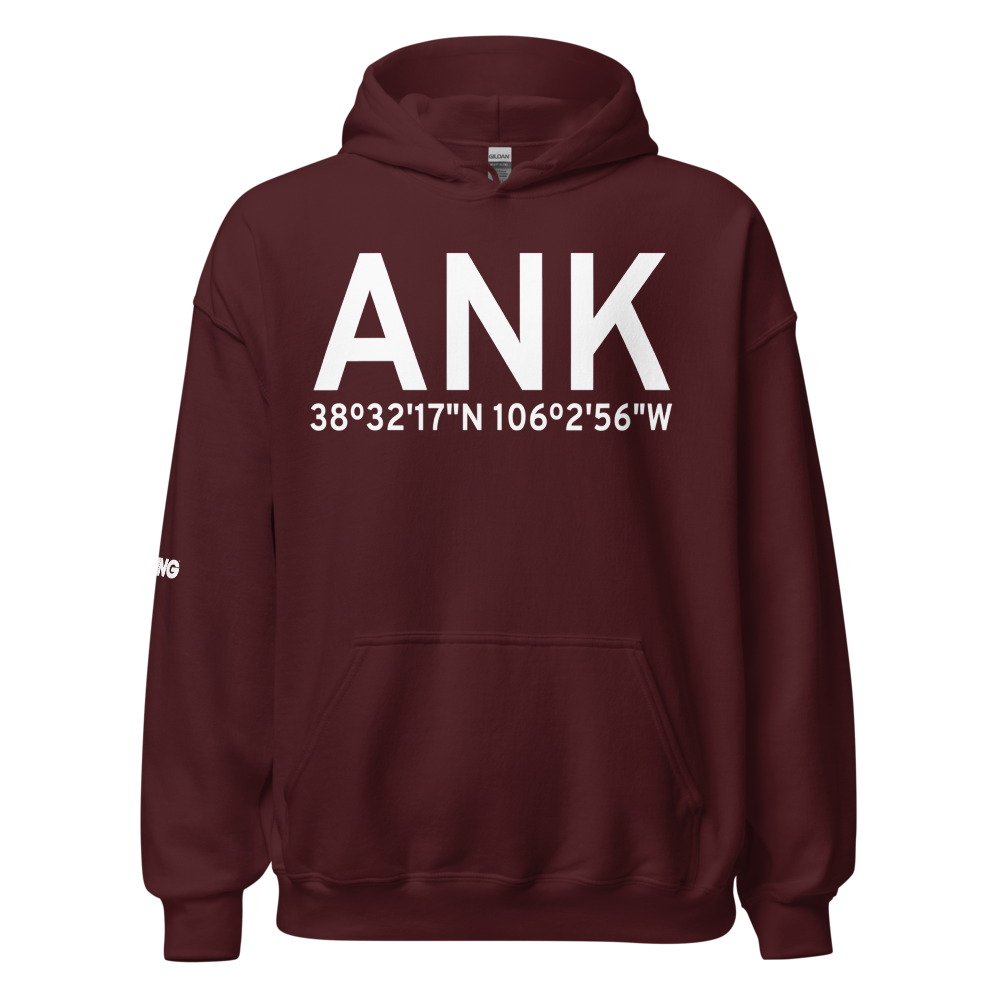 Salida (KANK) Airport Hoodie Sweatshirt 
