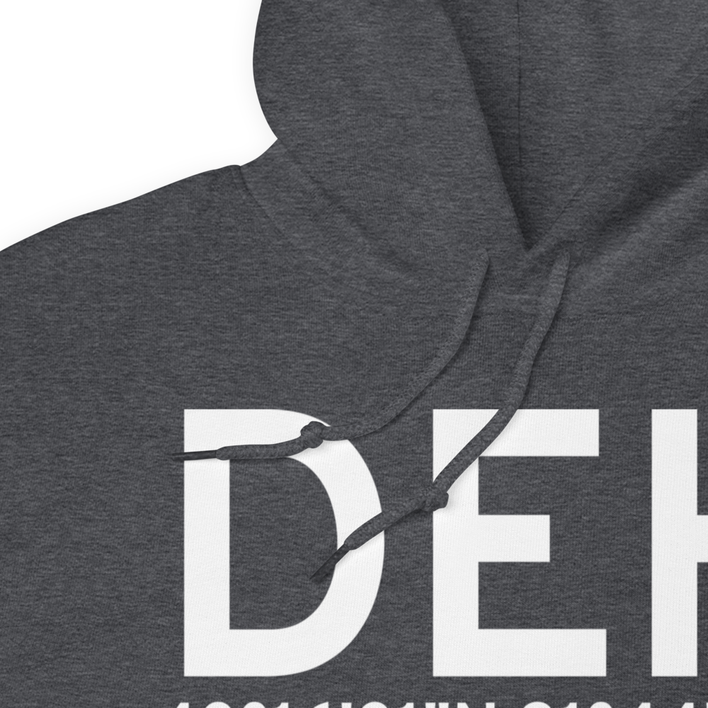 Decorah (KDEH) Airport Hoodie Sweatshirt 