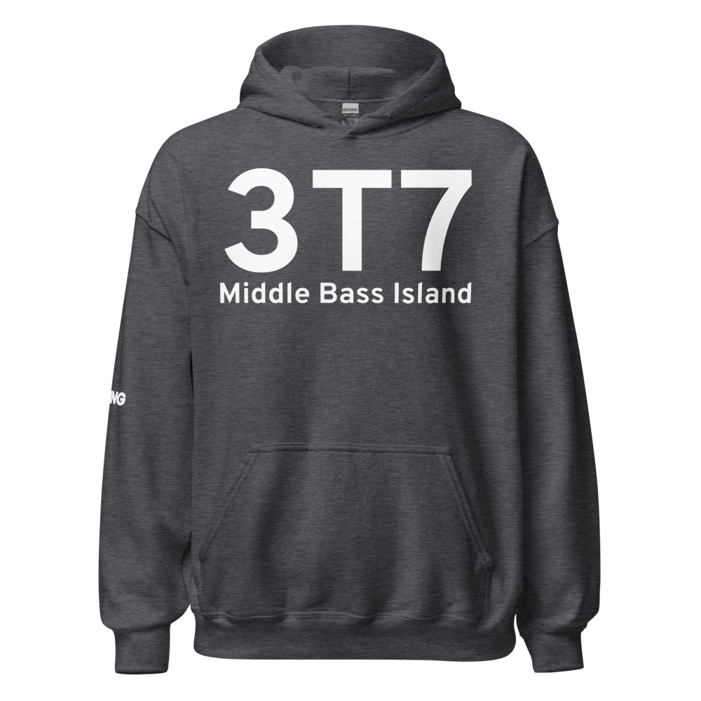 Middle Bass Island (3T7) Airport Hoodie Sweatshirt 