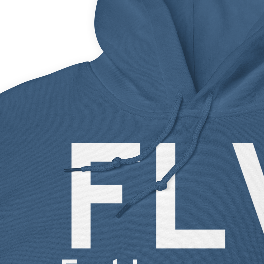 Fort Leavenworth (KFLV) Airport Hoodie Sweatshirt 