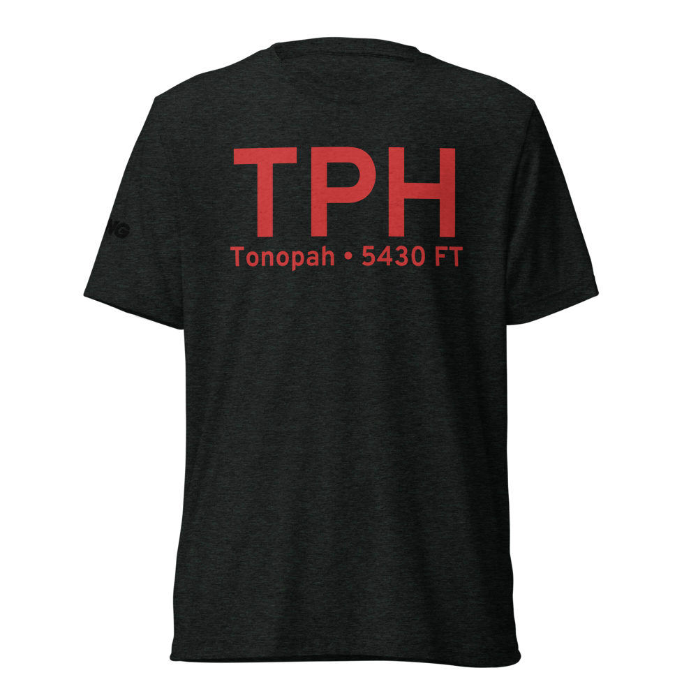 Tonopah (KTPH) Airport Tri-blend T-Shirt 