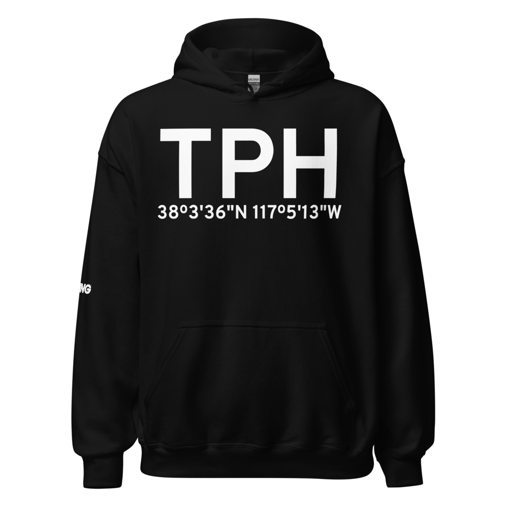 Tonopah (KTPH) Airport Hoodie Sweatshirt 