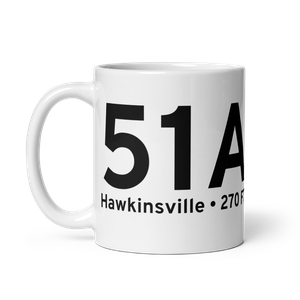 Hawkinsville (K51A) Airport Mug