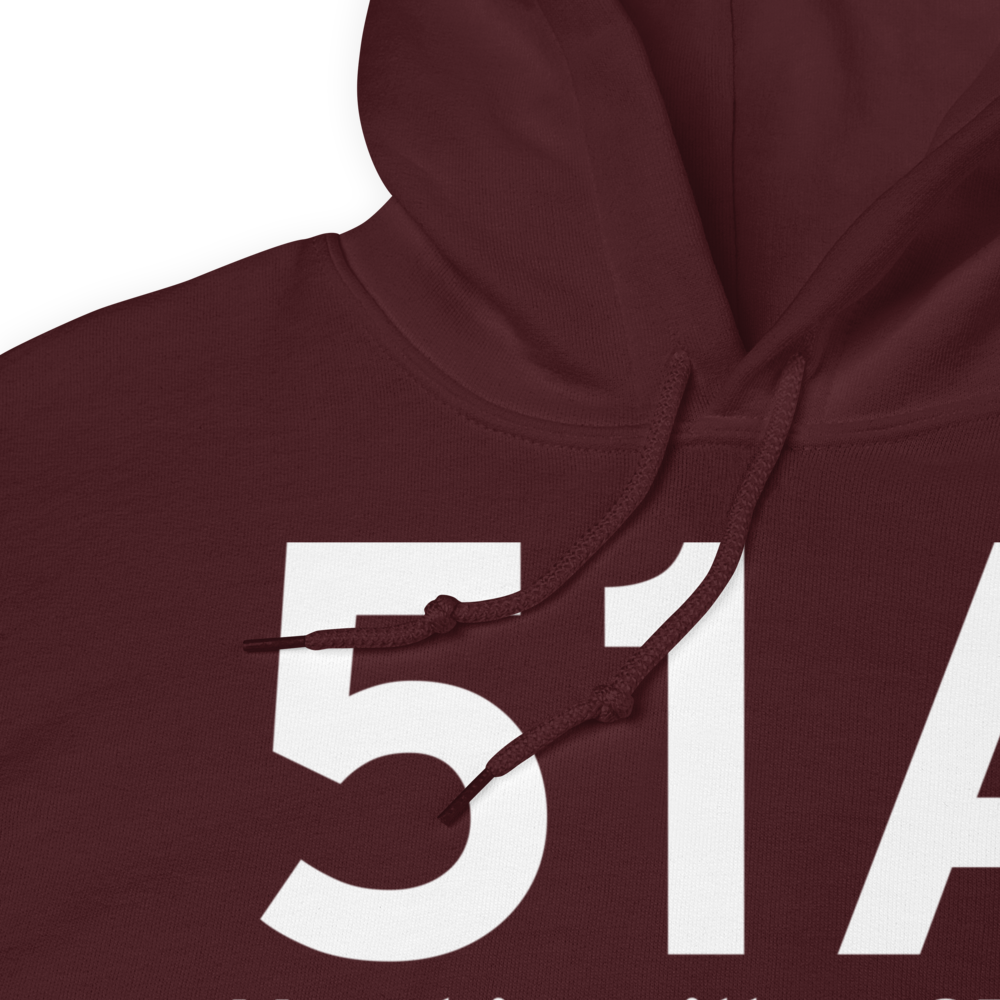 Hawkinsville (K51A) Airport Hoodie Sweatshirt 