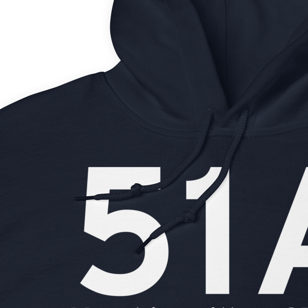 Hawkinsville (K51A) Airport Hoodie Sweatshirt 