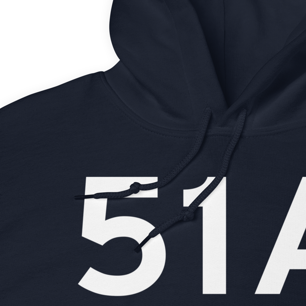 Hawkinsville (K51A) Airport Hoodie Sweatshirt 