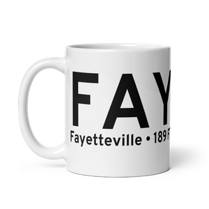 Fayetteville (KFAY) Airport Mug